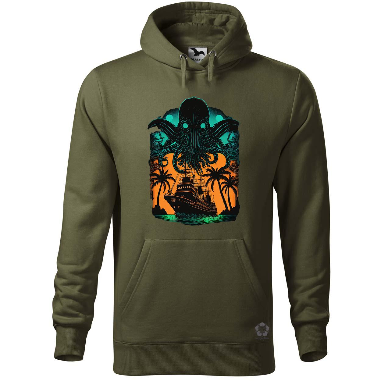 Cthulhu támadás v2 egyedi  pulóver 