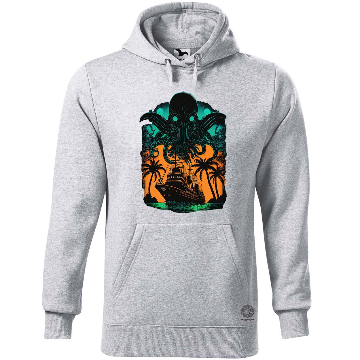 Cthulhu támadás v2 egyedi  pulóver 