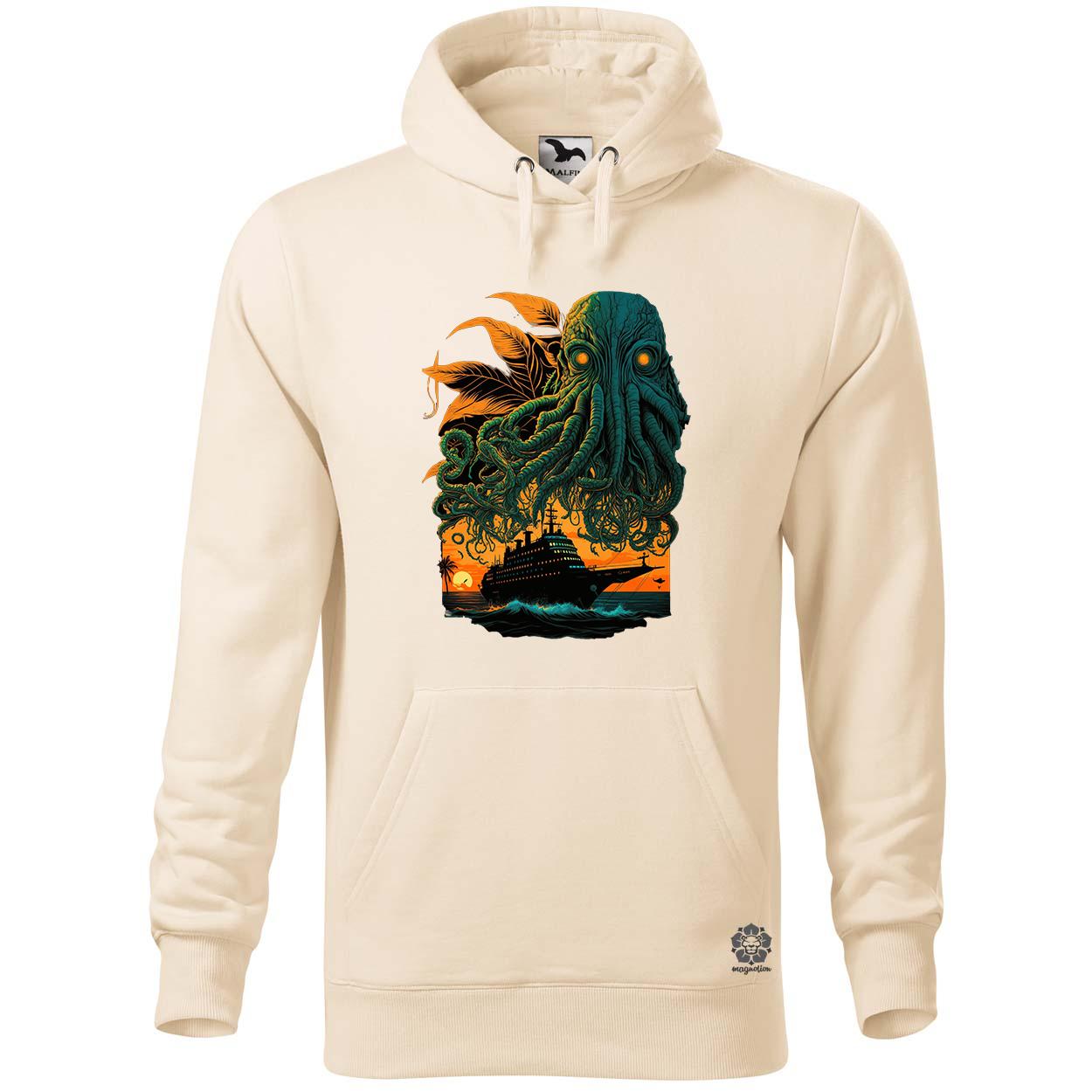 Cthulhu támadás v3 egyedi  pulóver 
