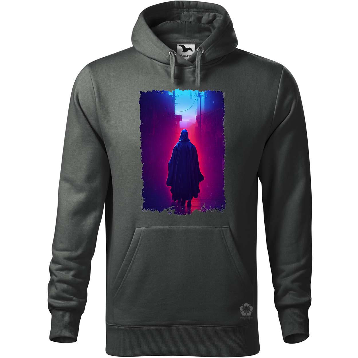 Köpenyes cyberpunk szamuráj v3 egyedi  pulóver 