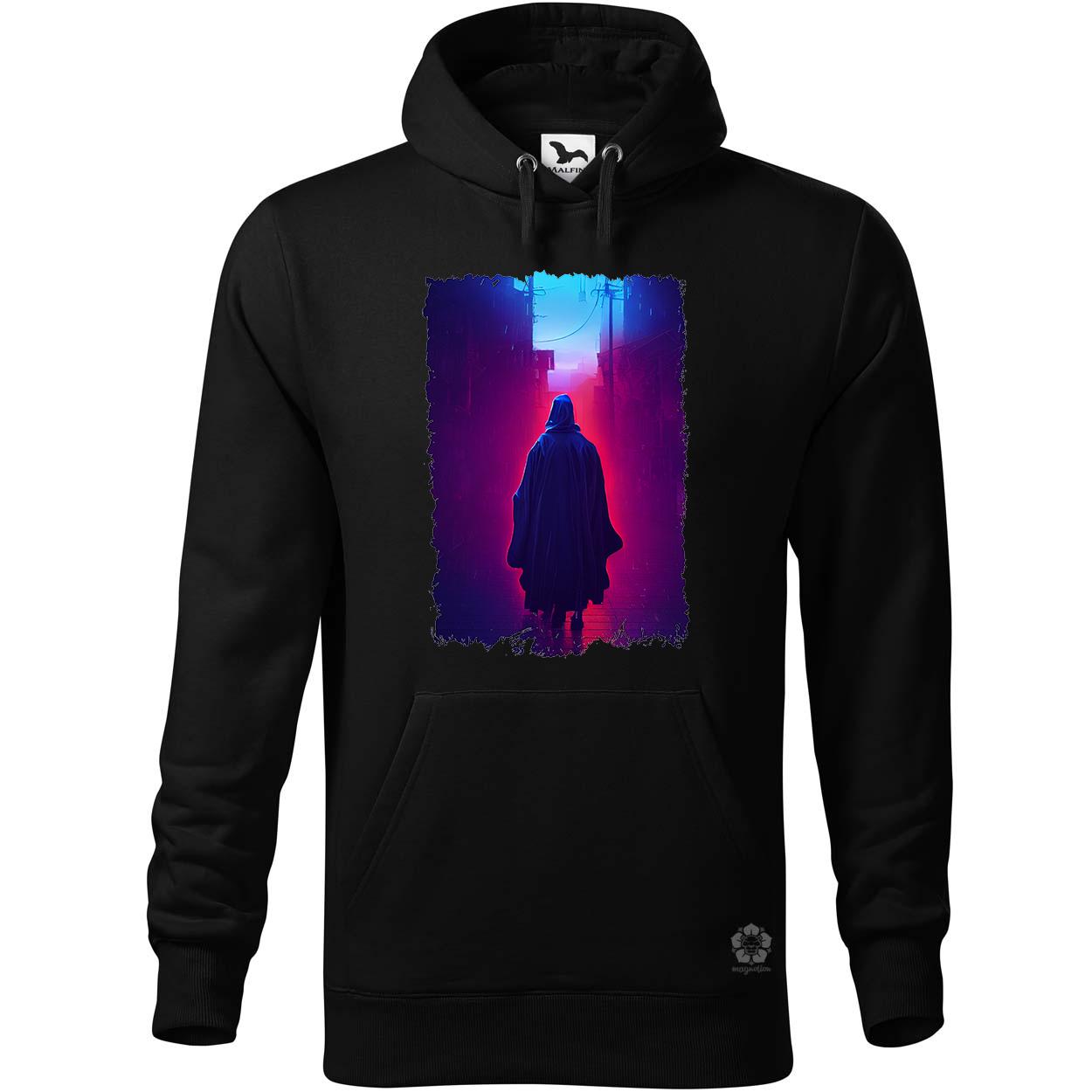 Köpenyes cyberpunk szamuráj v3 egyedi  pulóver 