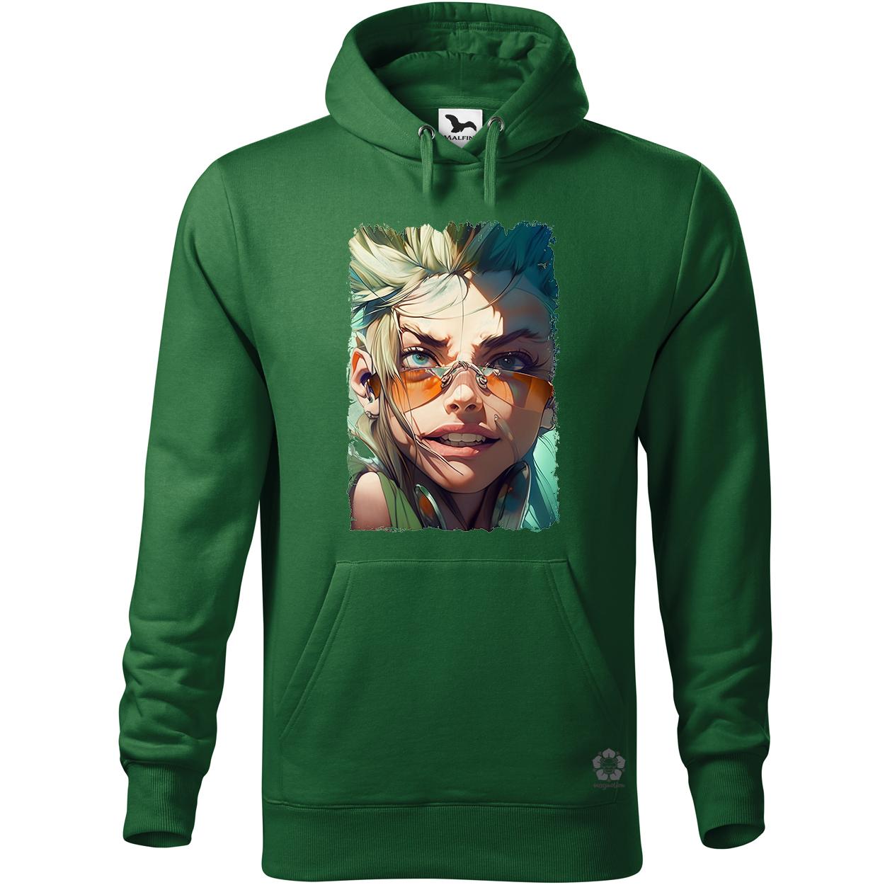Cyberpunk örült űrkalóz kapitány nő v1 egyedi  pulóver 