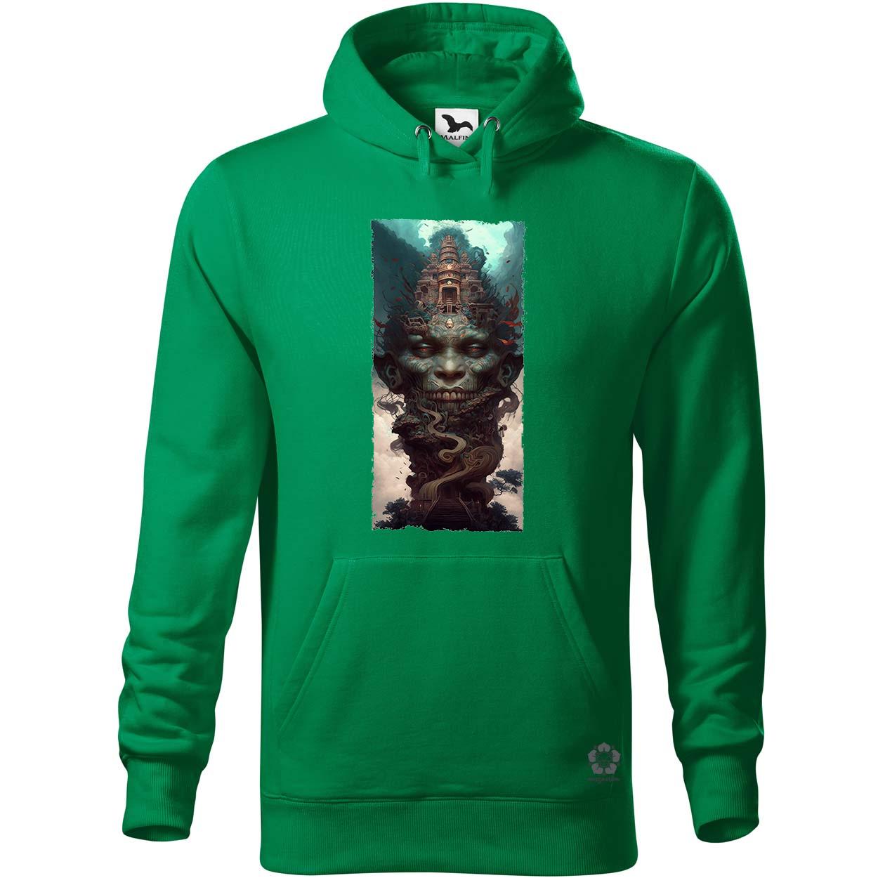 Dicső ősi trippy épület v1 egyedi  pulóver 