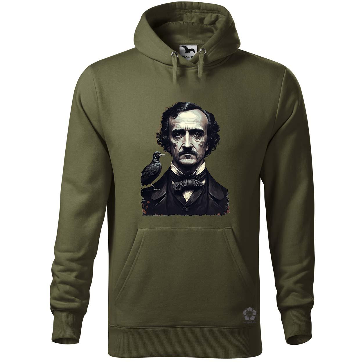 Edgar Allan Poe portré v1 egyedi  pulóver 