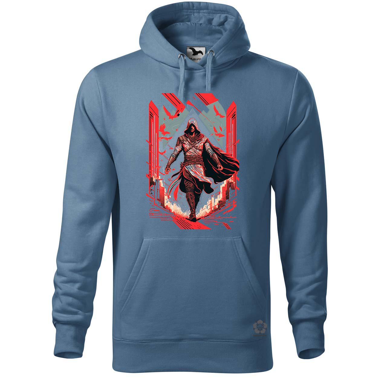 Ezio portré fanart v2 egyedi  pulóver 