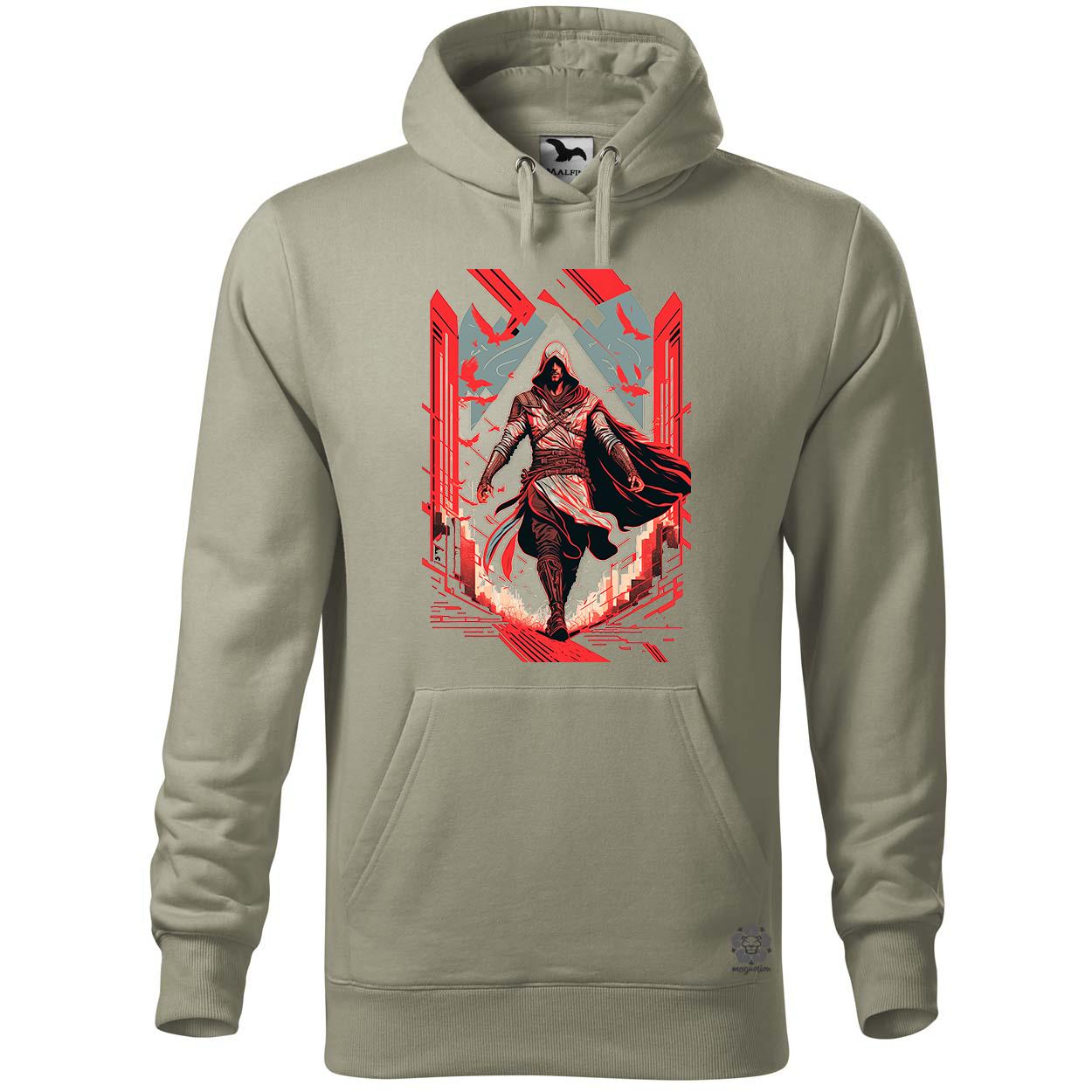Ezio portré fanart v2 egyedi  pulóver 