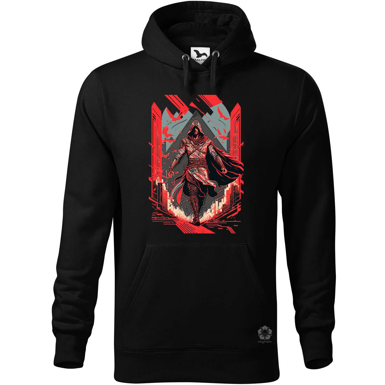 Ezio portré fanart v2 egyedi  pulóver 
