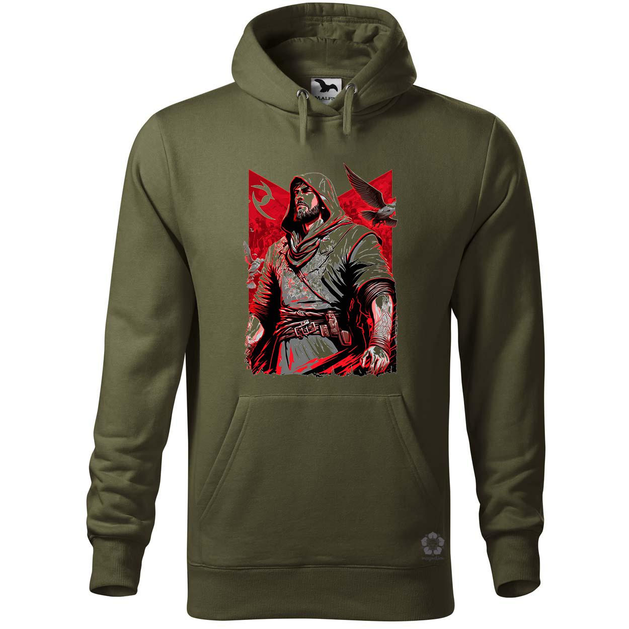 Ezio portré fanart v3 egyedi  pulóver 