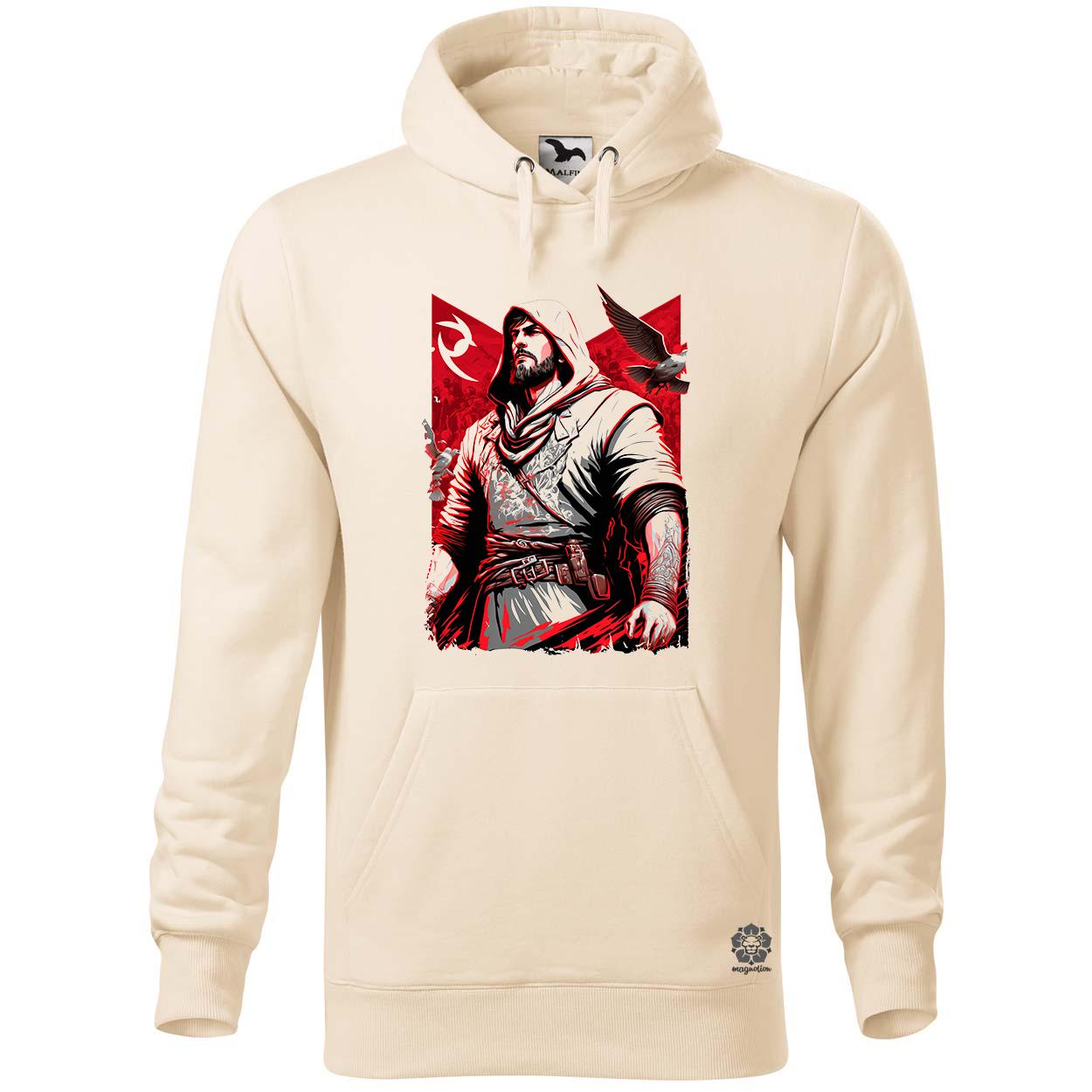 Ezio portré fanart v3 egyedi  pulóver 