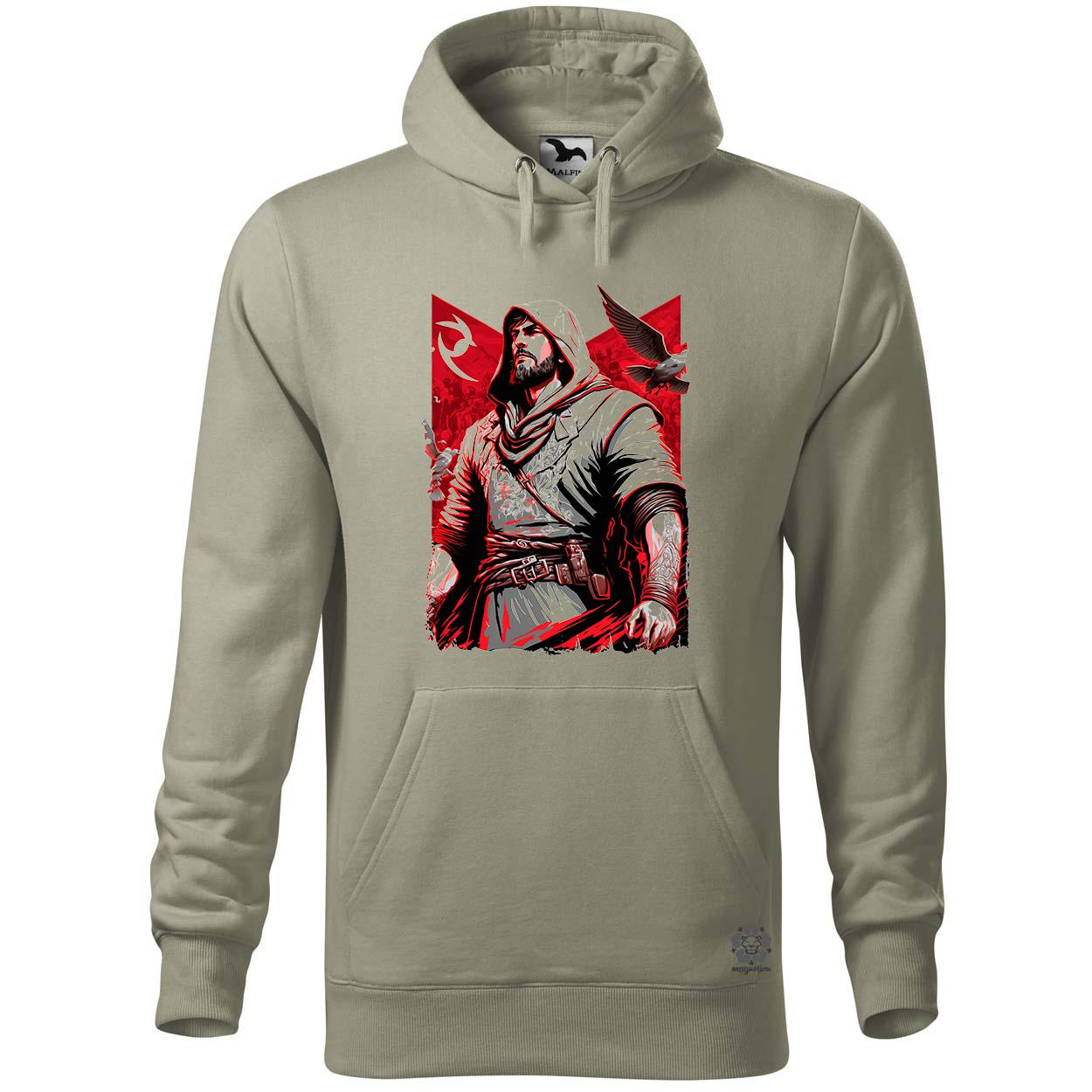 Ezio portré fanart v3 egyedi  pulóver 