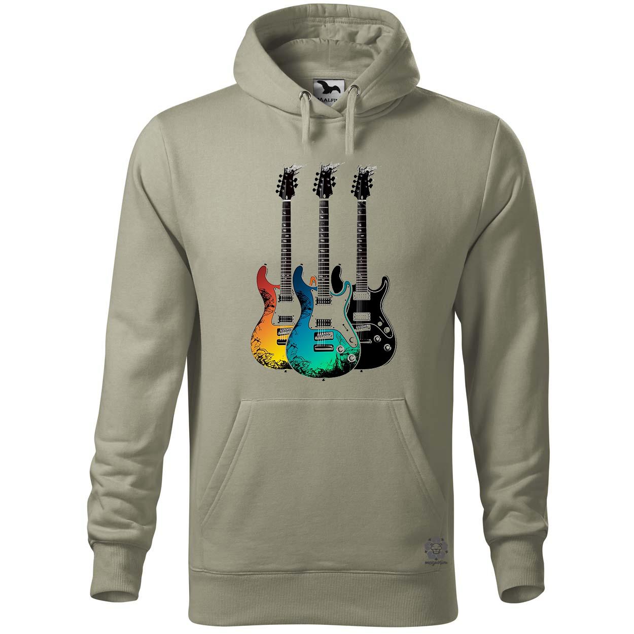 Elektronikus gitárok v2 egyedi  pulóver 