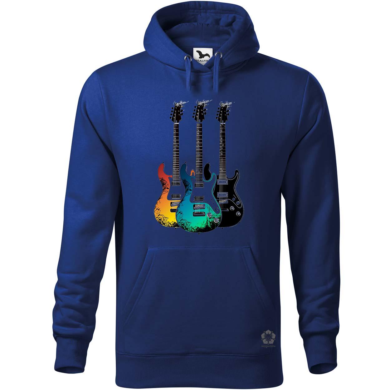 Elektronikus gitárok v2 egyedi  pulóver 