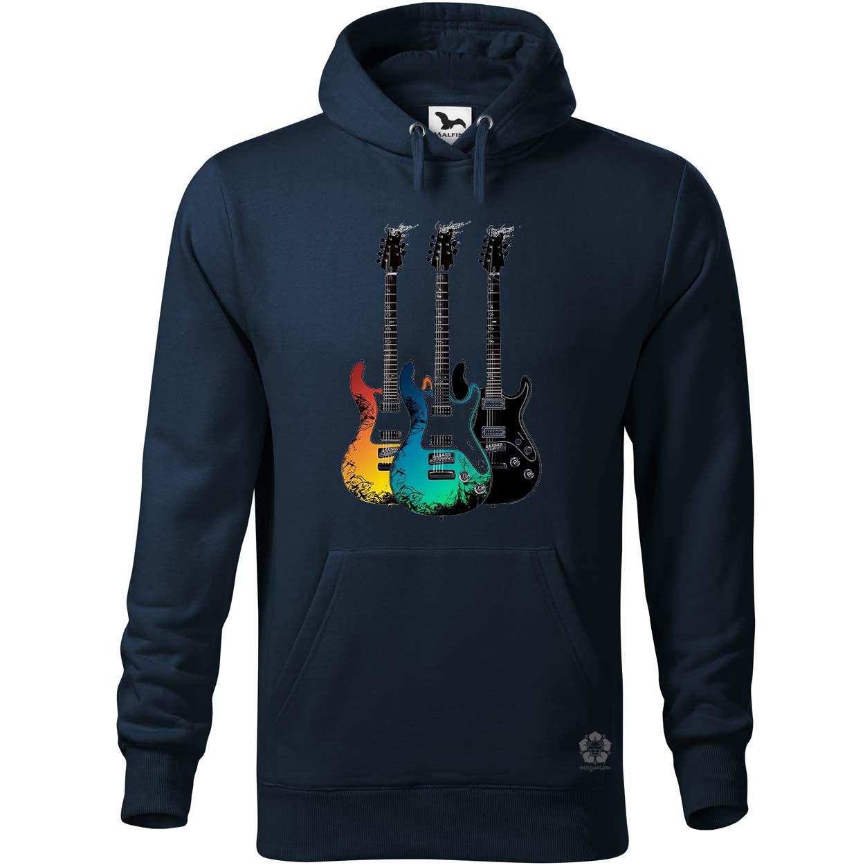 Elektronikus gitárok v2 egyedi  pulóver 