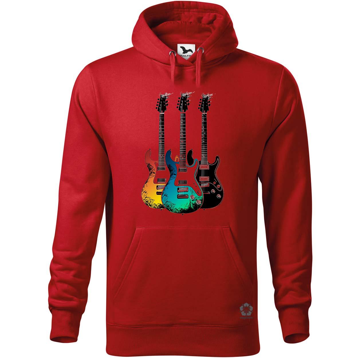 Elektronikus gitárok v2 egyedi  pulóver 
