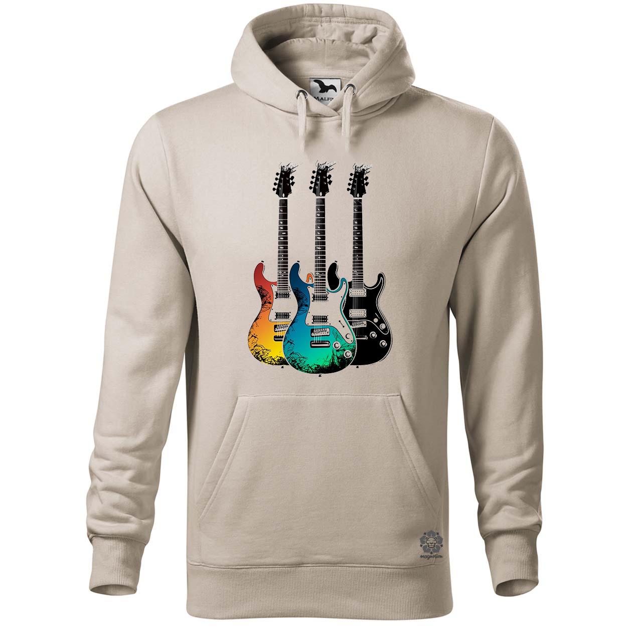 Elektronikus gitárok v2 egyedi  pulóver 