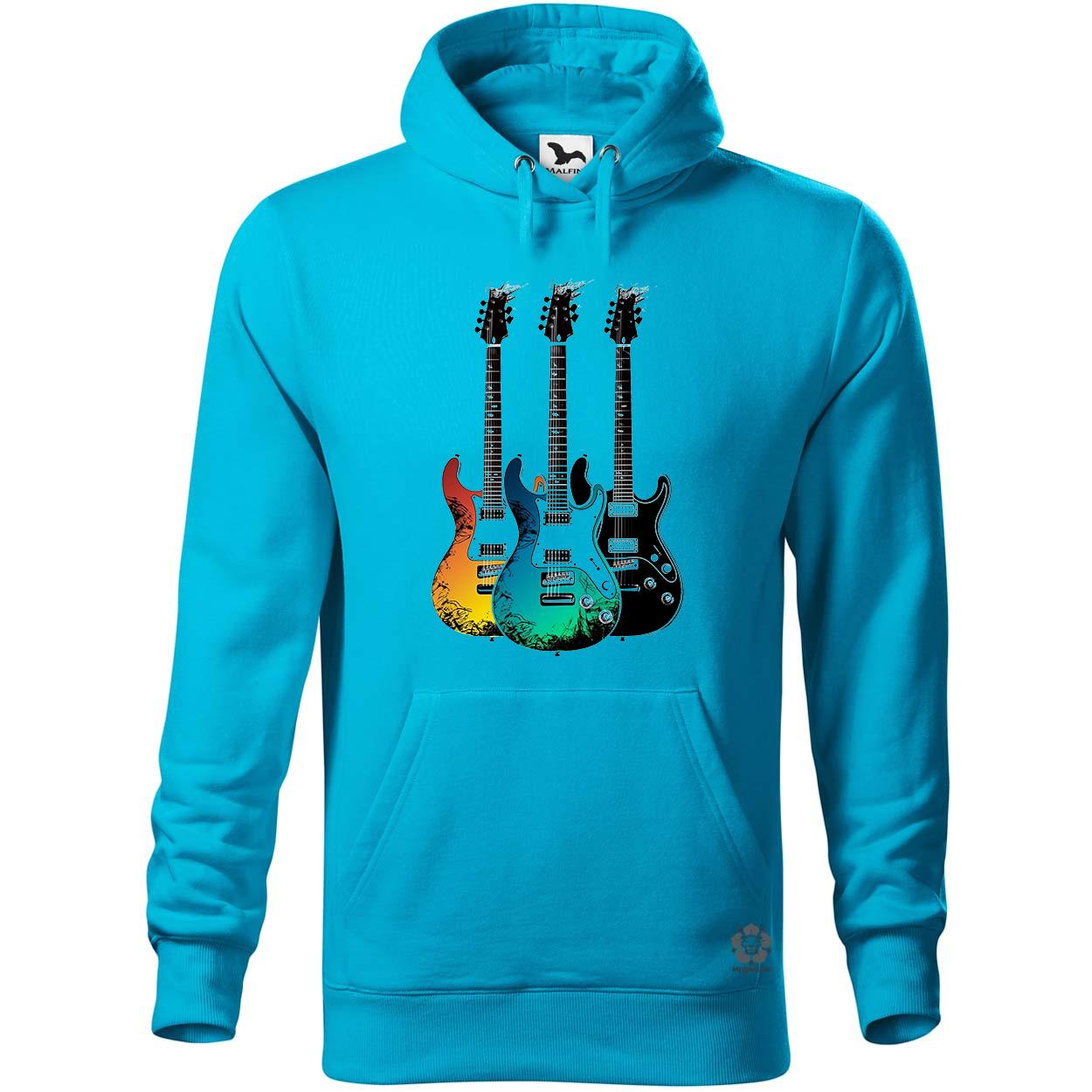 Elektronikus gitárok v2 egyedi  pulóver 