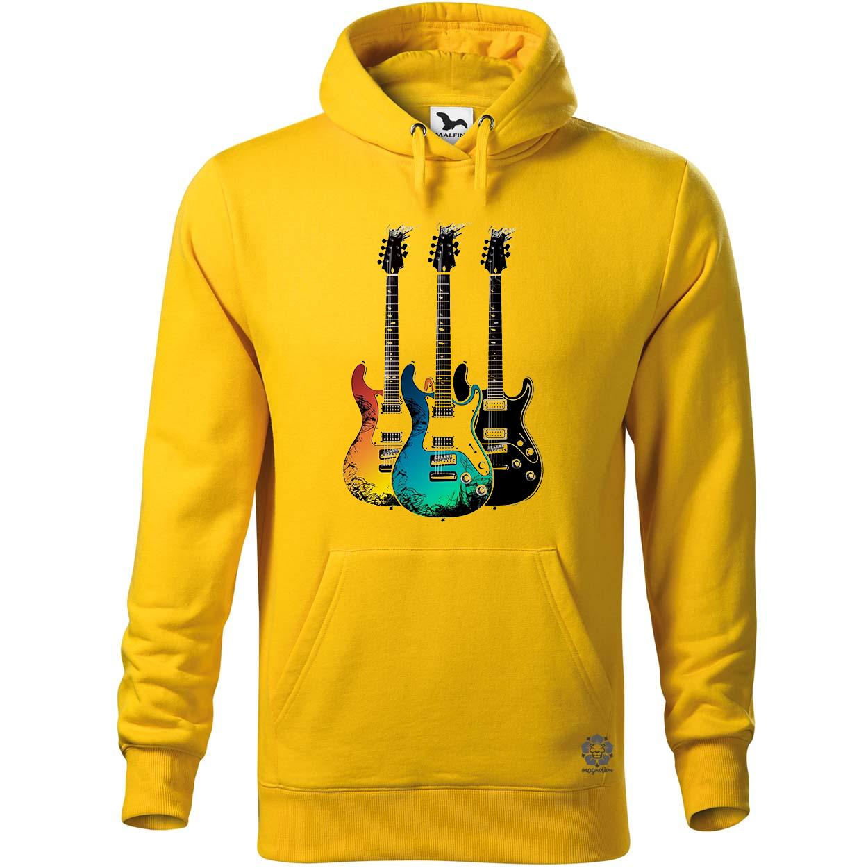 Elektronikus gitárok v2 egyedi  pulóver 