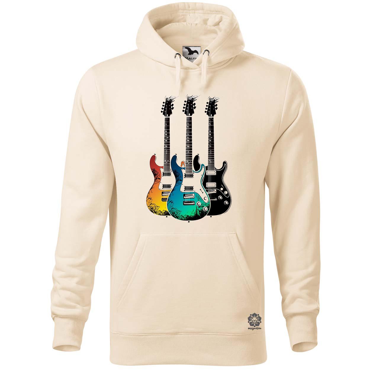 Elektronikus gitárok v2 egyedi  pulóver 