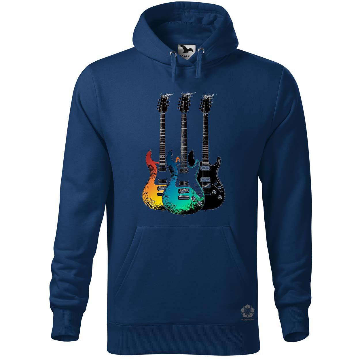 Elektronikus gitárok v2 egyedi  pulóver 