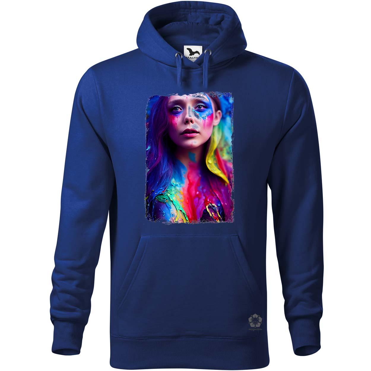 Folyékony színes bevonattal Elizabeth Olsen v1 egyedi  pulóver 