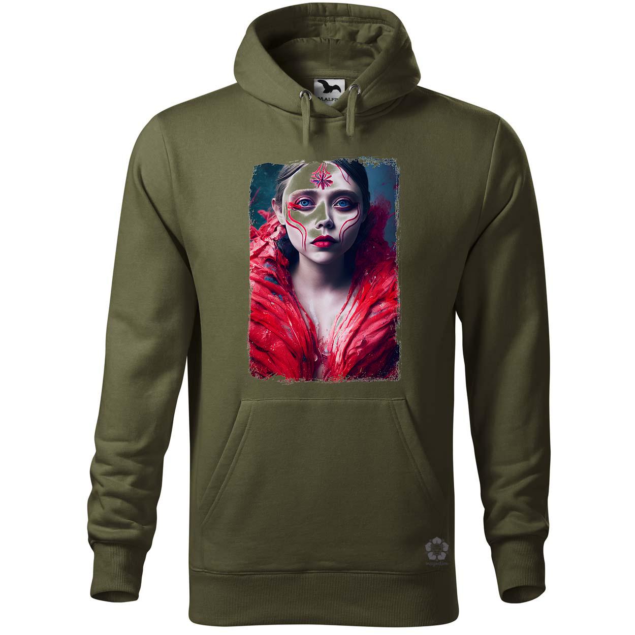 Folyékony színes bevonattal Elizabeth Olsen v2 egyedi  pulóver 