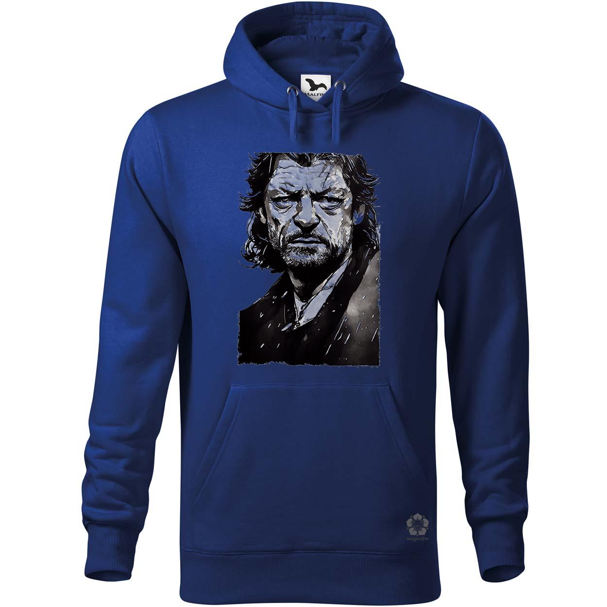 Fekete-fehér Eddard Ned Stark rajz egyedi  pulóver 
