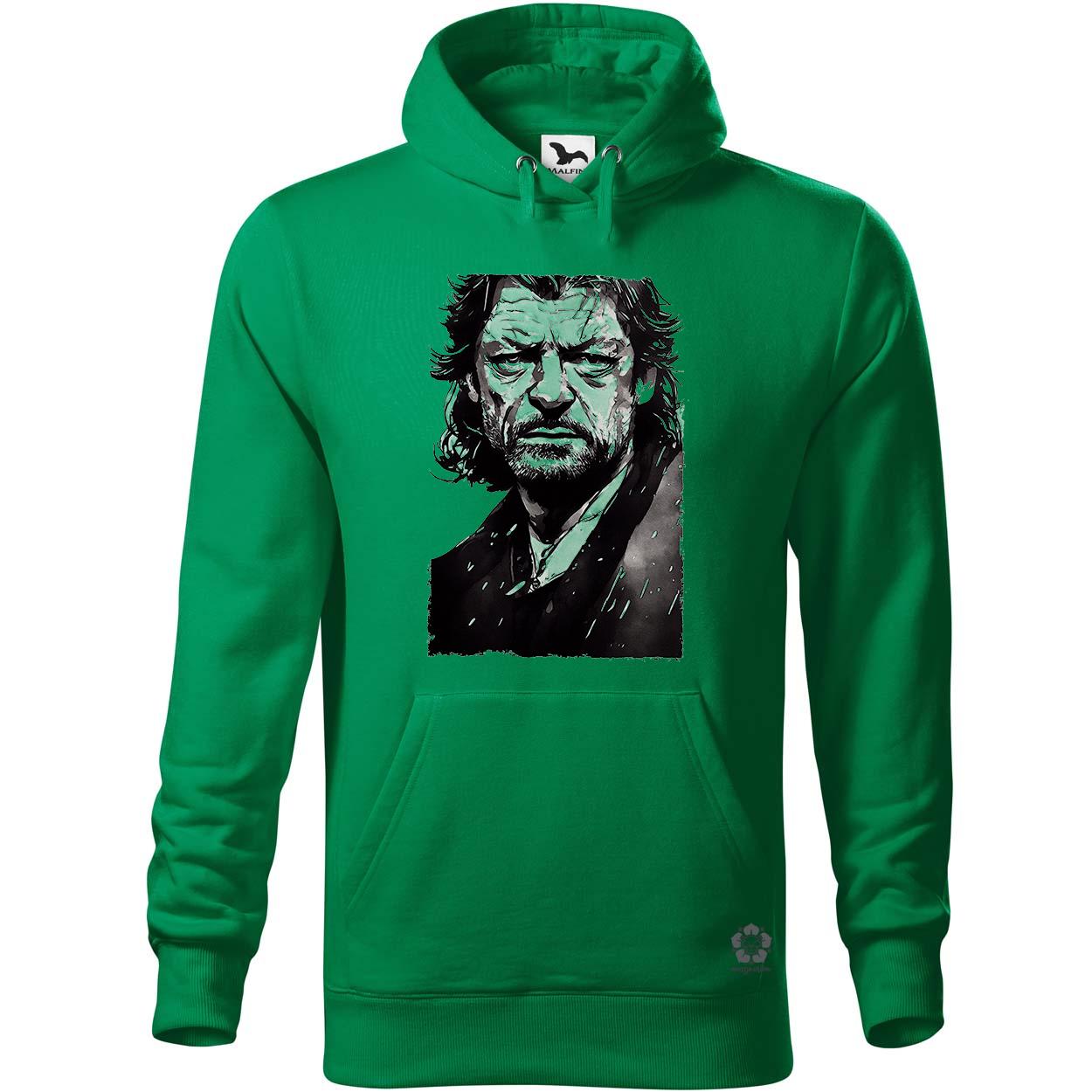 Fekete-fehér Eddard Ned Stark rajz egyedi  pulóver 