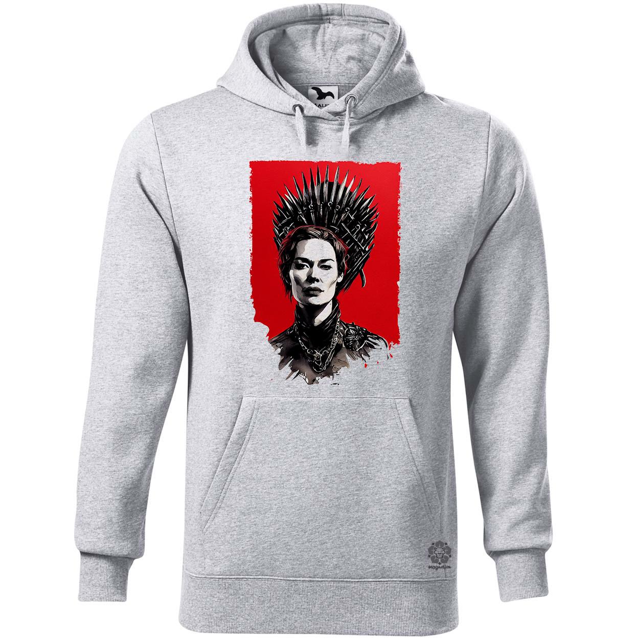 Fekete-piros Cersei Lannister rajz egyedi  pulóver 