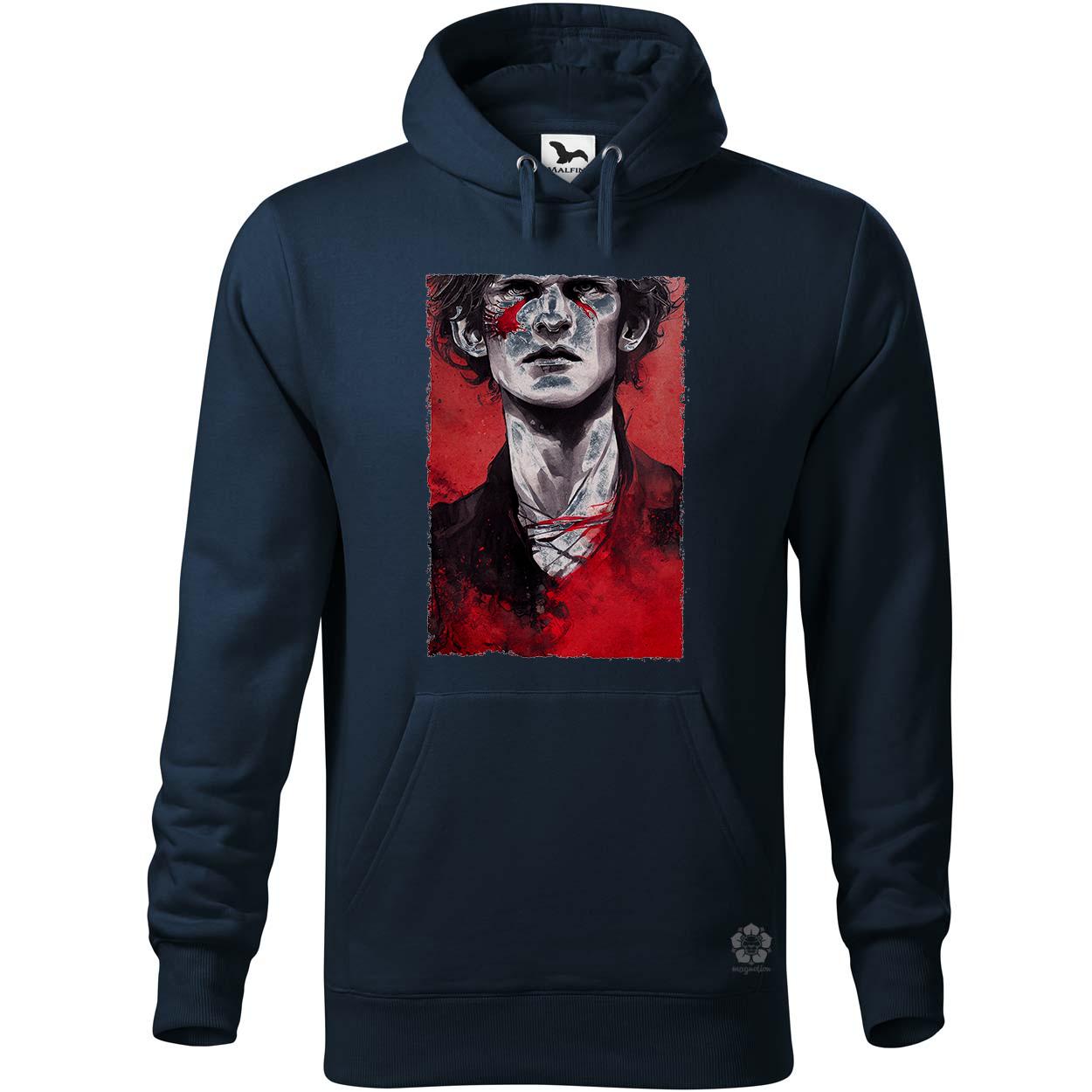 Fekete-piros Daemon Targaryen rajz v2 egyedi  pulóver 