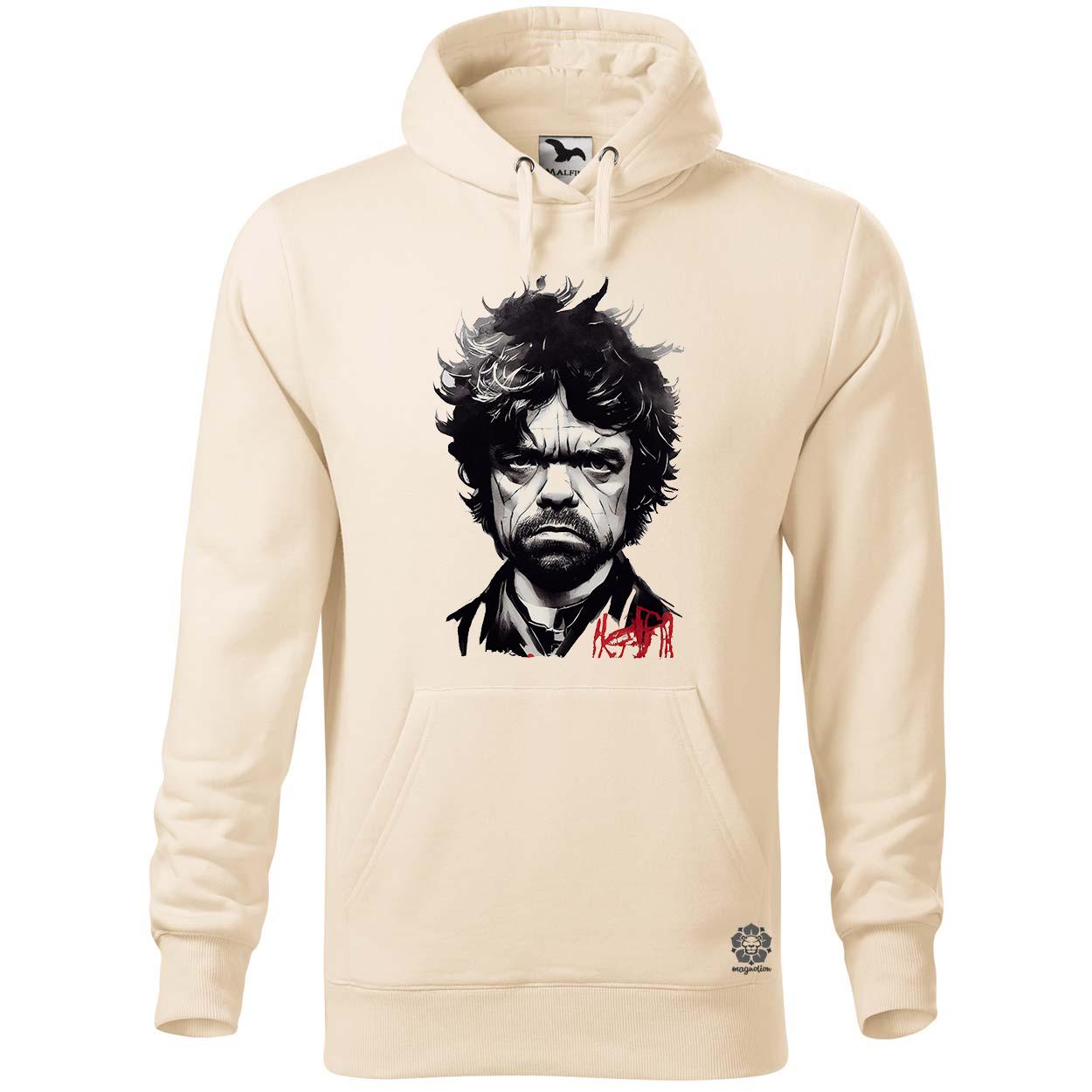Fekete-piros Tyrion rajz v1 egyedi  pulóver 