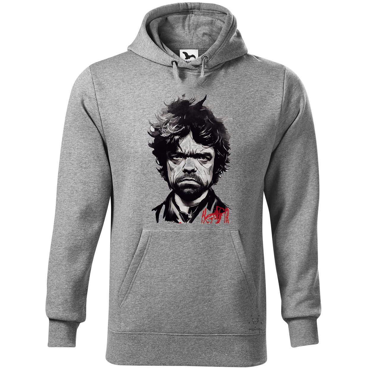 Fekete-piros Tyrion rajz v1 egyedi  pulóver 