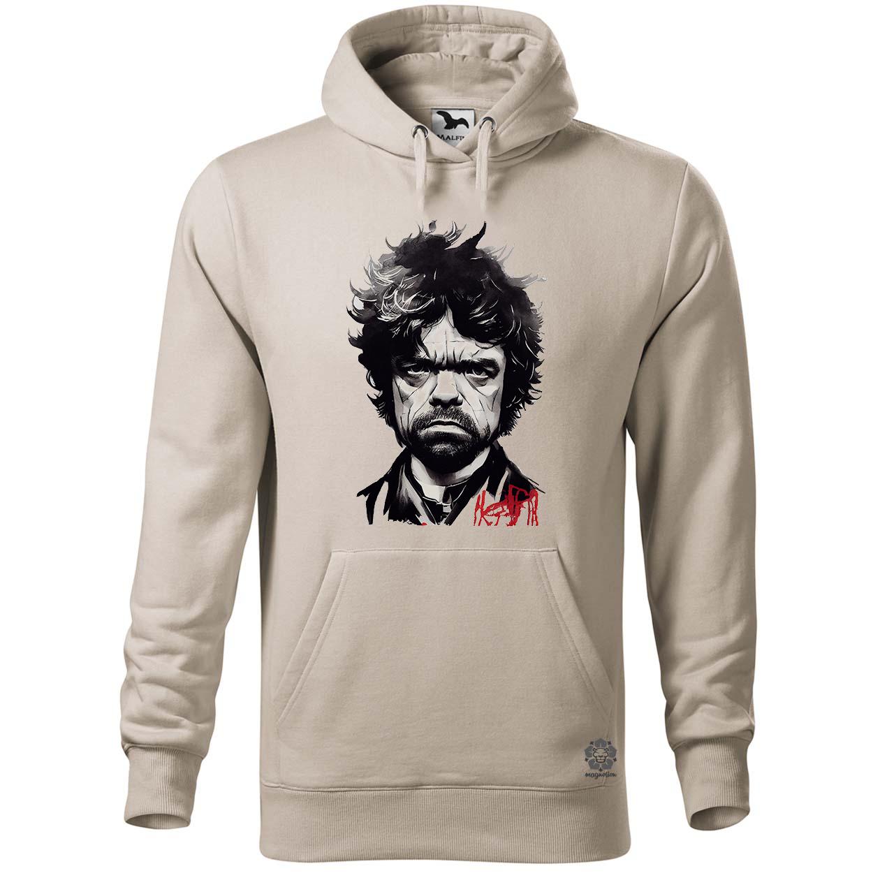 Fekete-piros Tyrion rajz v1 egyedi  pulóver 