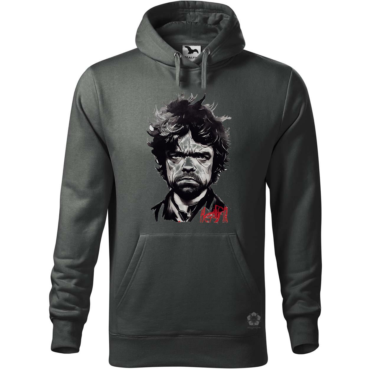 Fekete-piros Tyrion rajz v1 egyedi  pulóver 