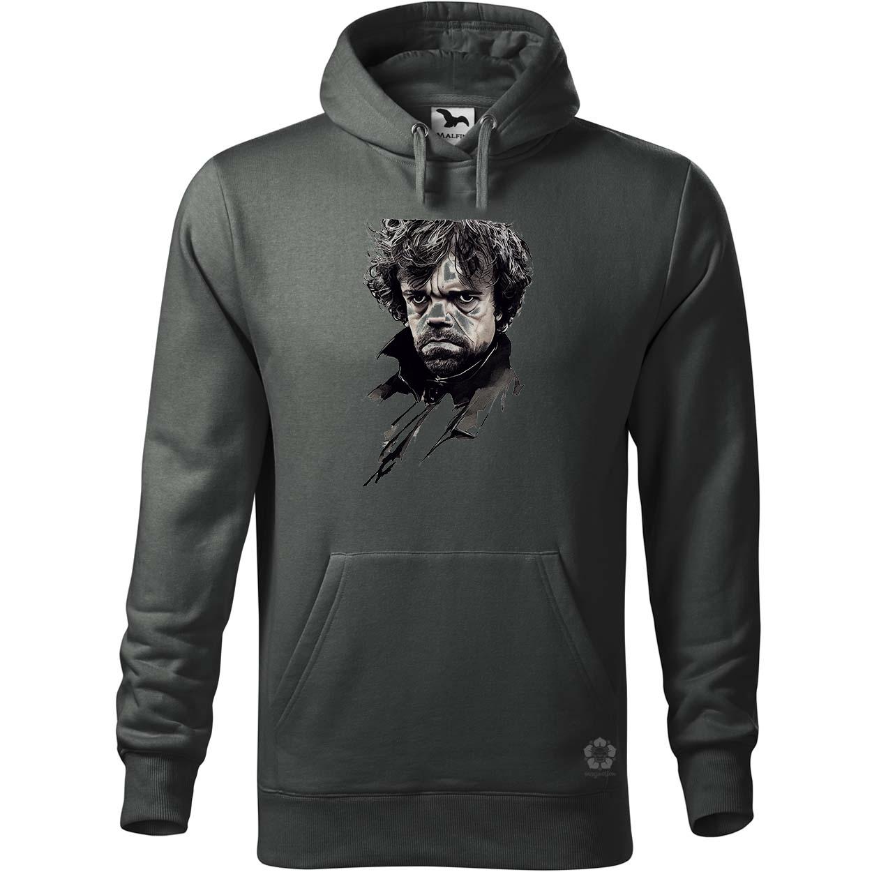 Fekete-piros Tyrion rajz v2 egyedi  pulóver 