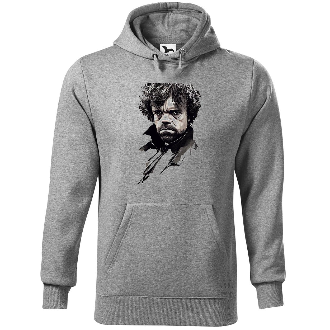 Fekete-piros Tyrion rajz v2 egyedi  pulóver 