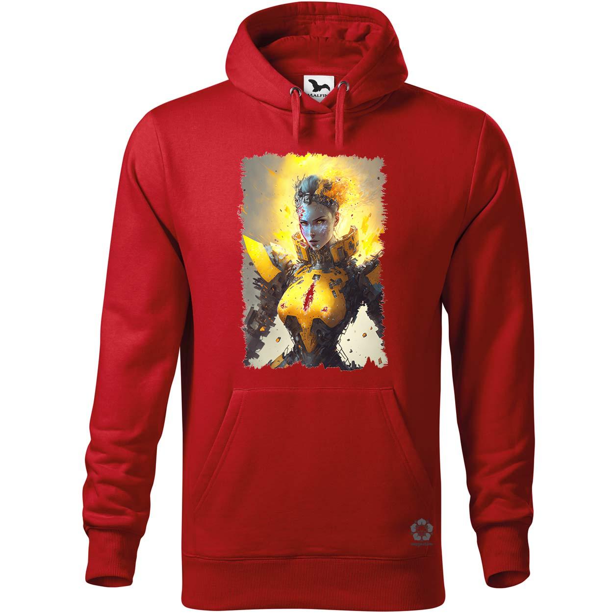 Felrobbanó nő cyberpunk kiborg v2 egyedi  pulóver 