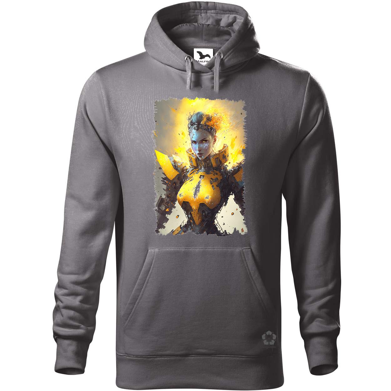 Felrobbanó nő cyberpunk kiborg v2 egyedi  pulóver 