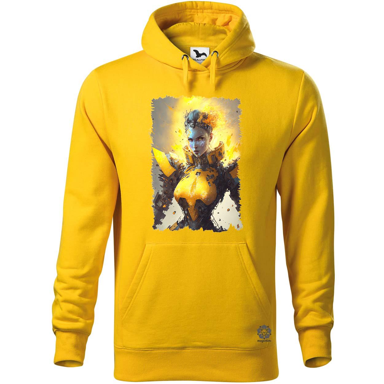 Felrobbanó nő cyberpunk kiborg v2 egyedi  pulóver 