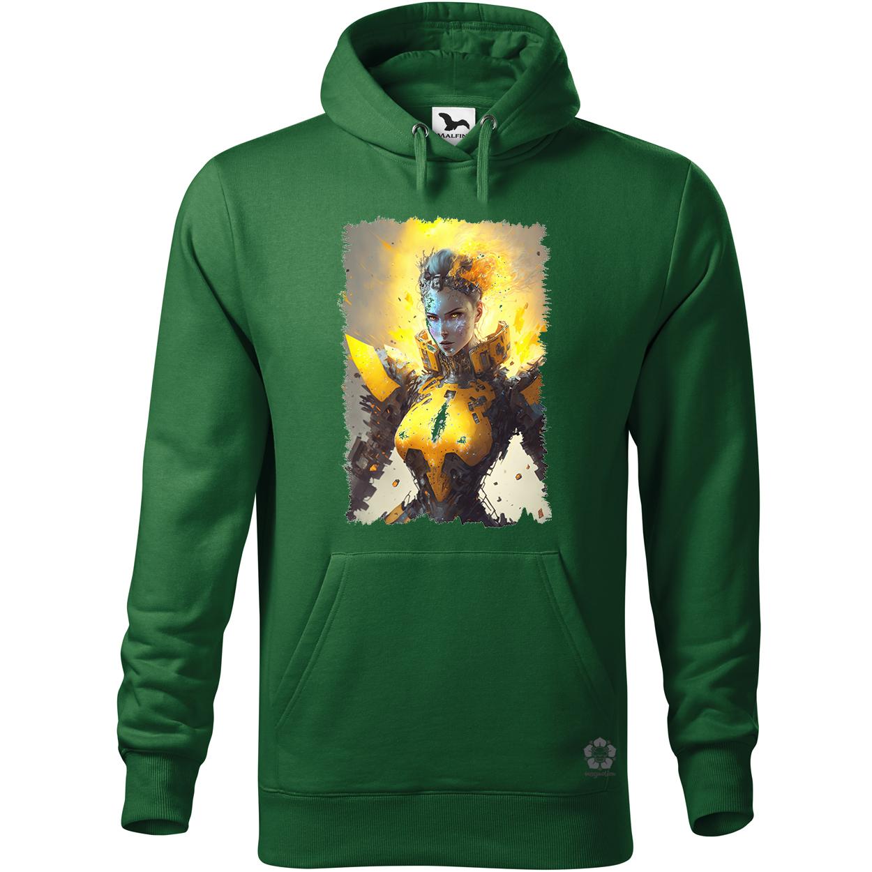 Felrobbanó nő cyberpunk kiborg v2 egyedi  pulóver 