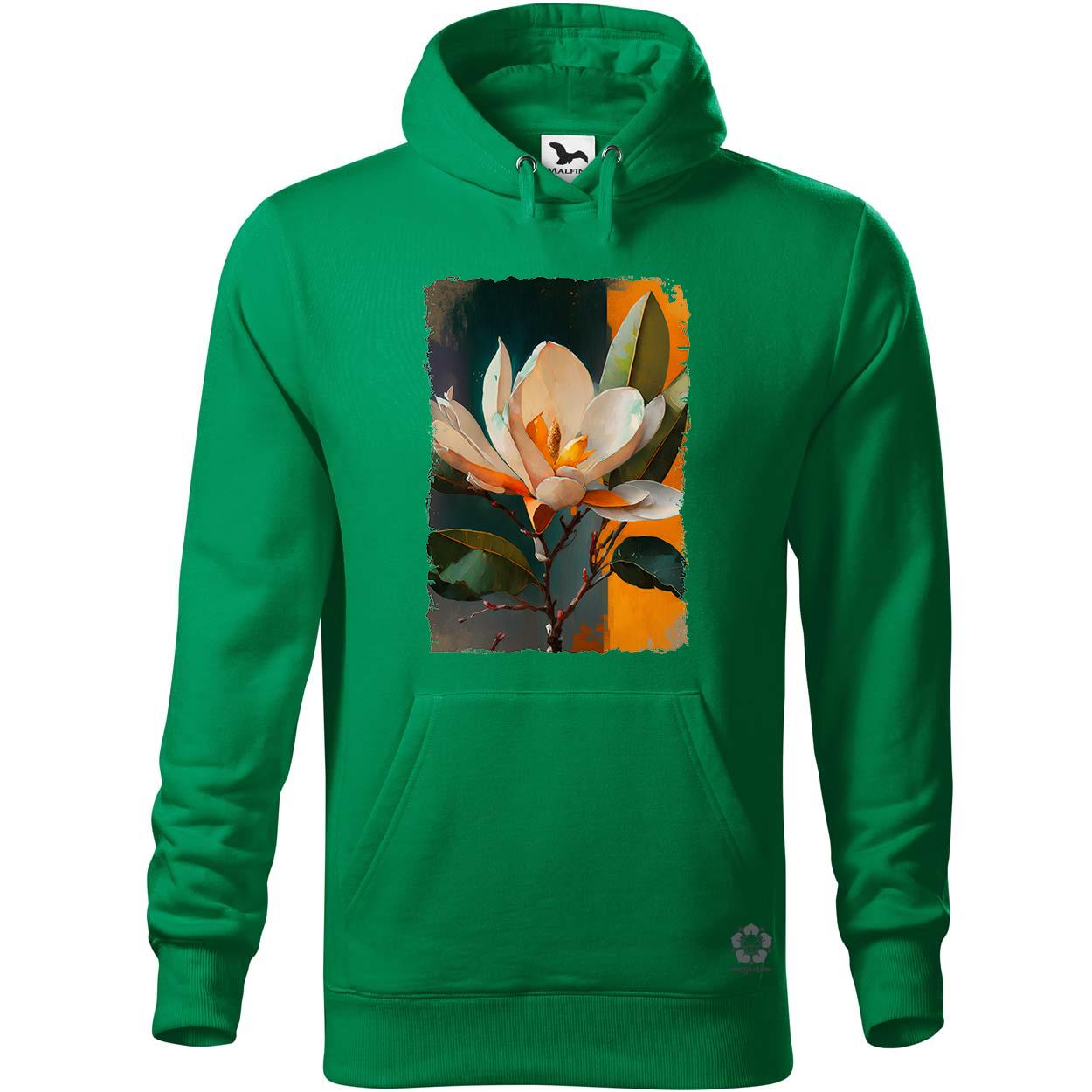 Festett magnolia v2 egyedi  pulóver 