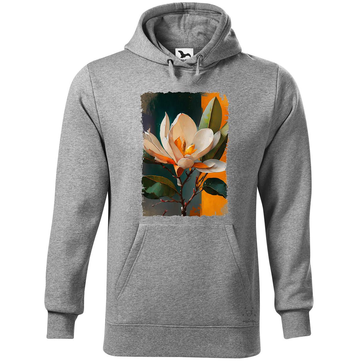 Festett magnolia v2 egyedi  pulóver 
