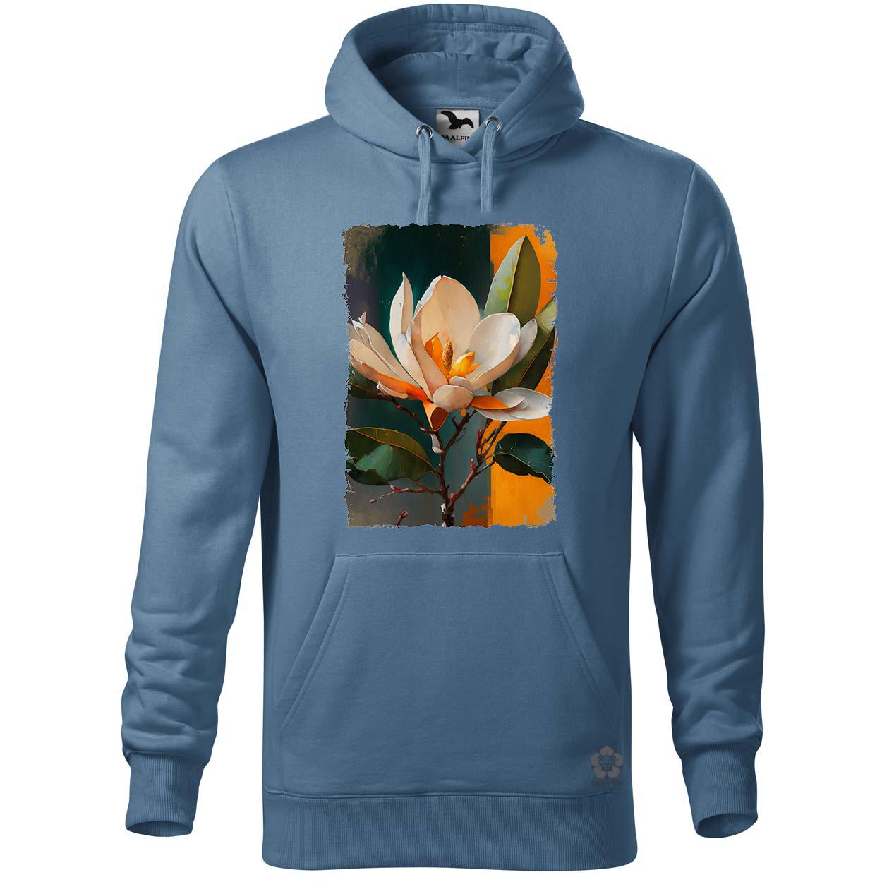 Festett magnolia v2 egyedi  pulóver 
