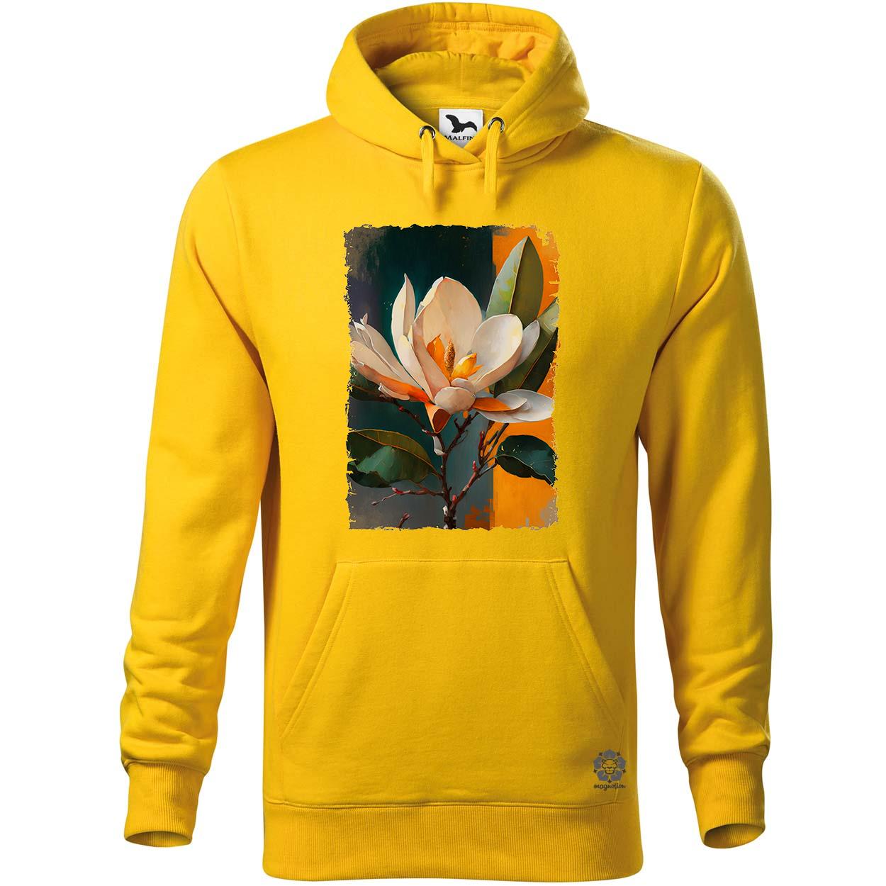 Festett magnolia v2 egyedi  pulóver 