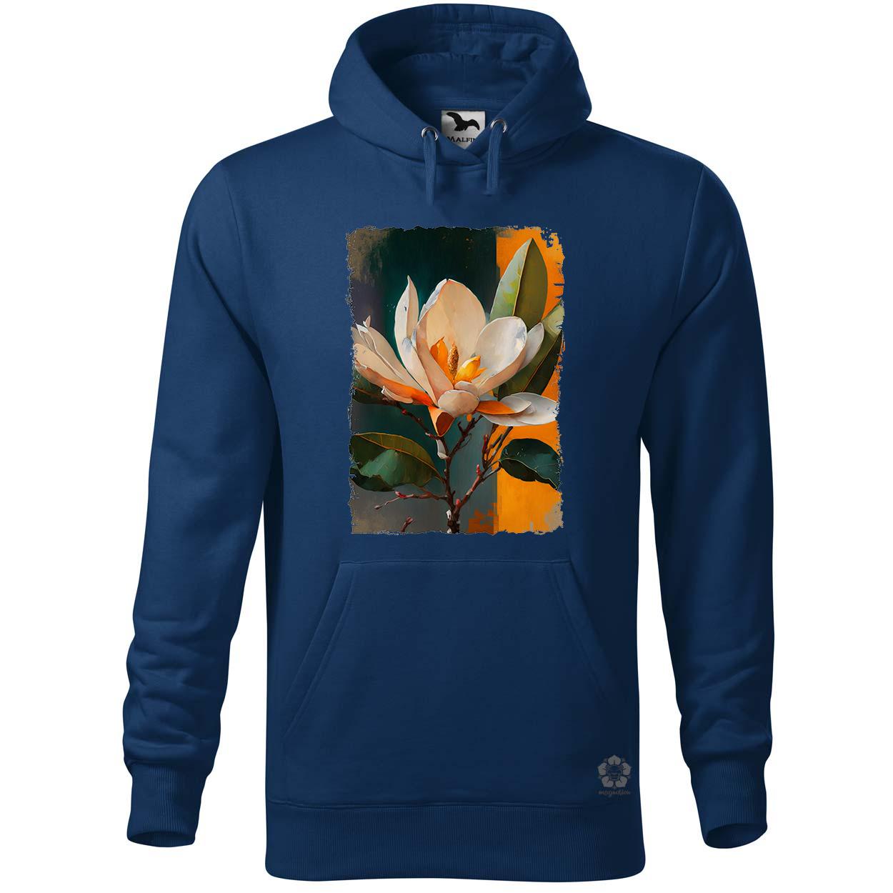 Festett magnolia v2 egyedi  pulóver 