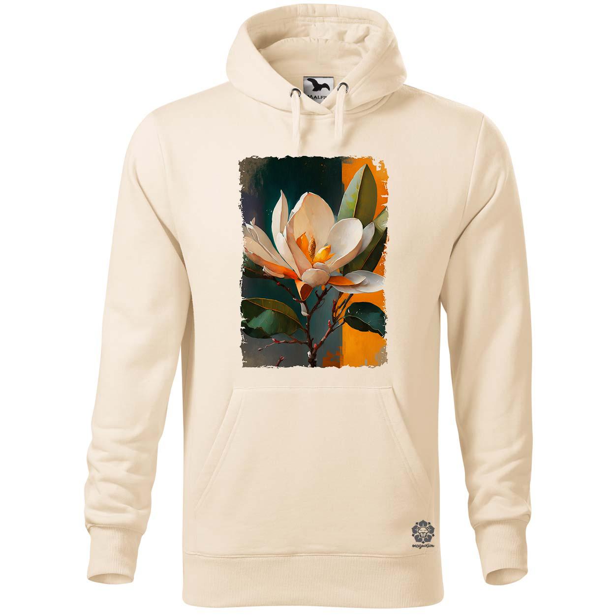 Festett magnolia v2 egyedi  pulóver 