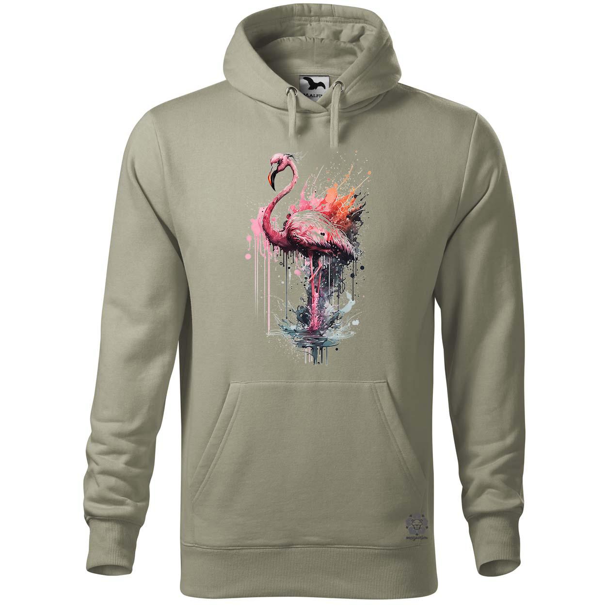 Flamingó v2 egyedi  pulóver 