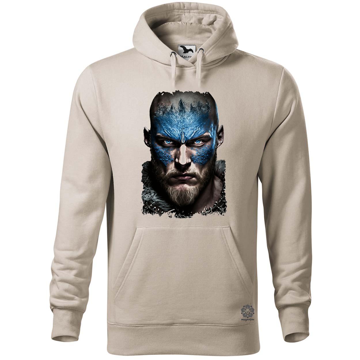 Fotorealisztikus Viking portré egyedi  pulóver 