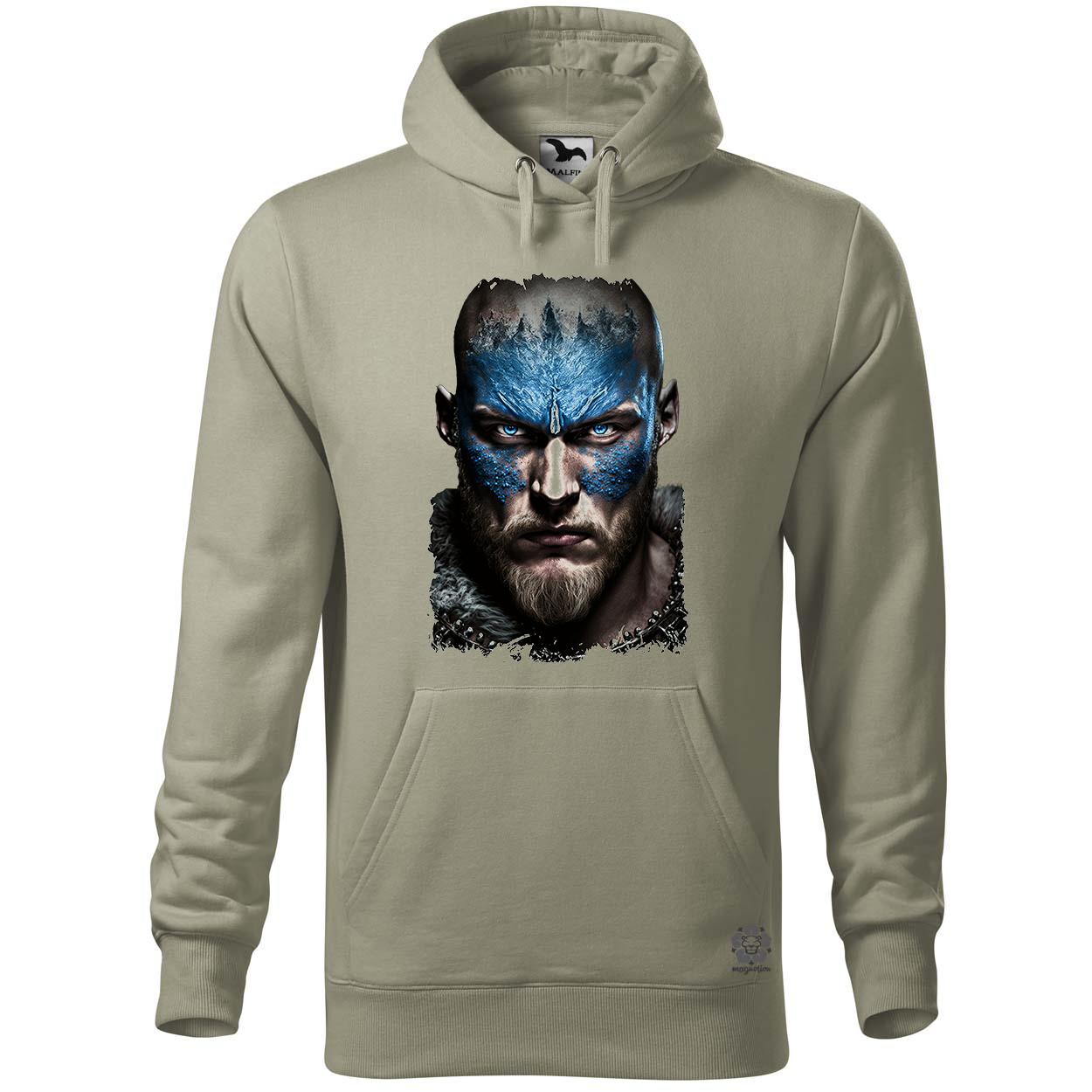 Fotorealisztikus Viking portré egyedi  pulóver 