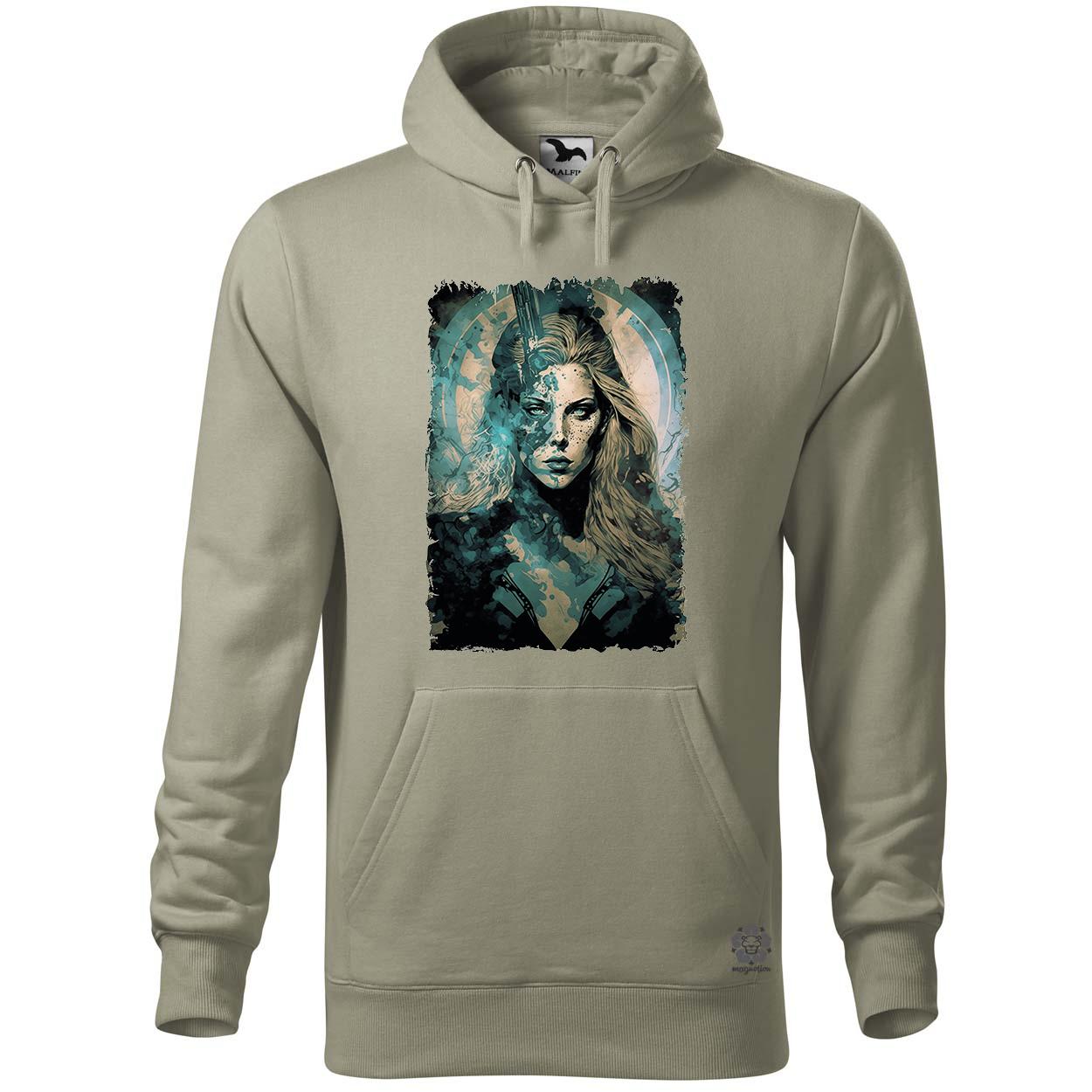Katheryn Winnick füstben fanart v1 egyedi  pulóver 