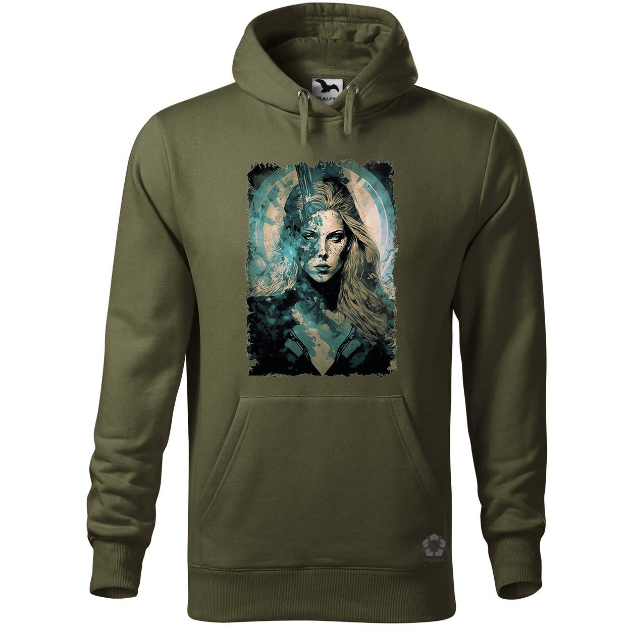 Katheryn Winnick füstben fanart v1 egyedi  pulóver 